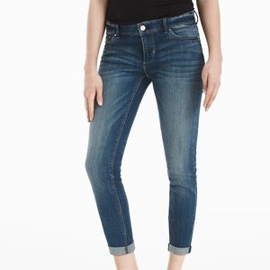 White House Black Market Slim Crop Jeans
